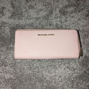 Tan/light pinkish Michael kors wallet